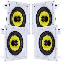 4 Caixa Embutir JBL CI6S Plus Arandela Som Ambient 6p Gesso