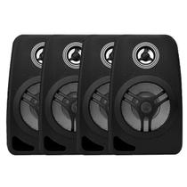 4 Caixas de Som LeSon 4 Polegadas 70w 8 Ohms Preta Bluetooh Para Lojas Escritório Área Gourmet Restaurantes Ambientes 4 Caixas de Som LeSon 4 Polegadas 70w 8 Ohms Preta Bluetooh Para Lojas Escritório Área Gourmet Restaurantes Ambientes