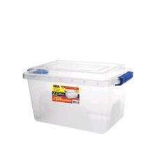 4 Caixas Organizadora Alta Multiuso Com Trava - 2,5 Litros