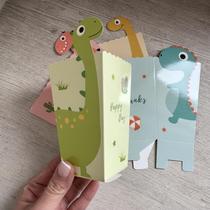 4 Caixas Pipoca Guloseimas Festa Dinossauros Cute - Inspire sua festa Loja