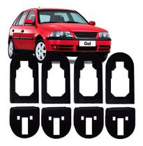 4 Calço Borracha Acabamento Maçaneta Gol Saveiro Parati G3 G4 4 Calço Borracha Acabamento Maçaneta Gol Saveiro Parati G3 G4