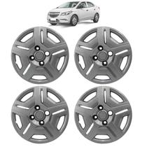 4 Calota Aro 14 Onix Prisma 2014 2015 2016 Joy 2016 2017