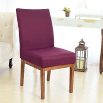 4 Capa Protetora para Cadeira Estofada Envio 24h Marsala