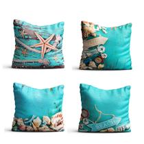 4 Capas de almofada 42x42 nauticos tiffany Atelier Valverde