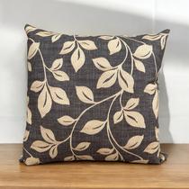 4 Capas de Almofadas Suede Floral Estampada 0.42 x 0.42 M
