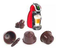 4 Cápsulas Dolce Gusto Reutilizáveis Recarregáveis * - groto store