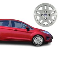 4 carlotas prata aro 14 fiesta hatch sedan 2011/2013