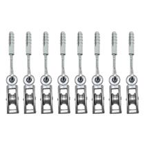 4 Carretilhas Roldana Simples Metal Pra Elevação Varal Teto 4 Carretilhas Roldana Simples Metal Pra Elevação Varal Teto