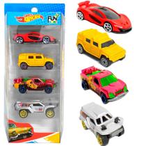 4 Carros Radicais Clássicos Roda Livre Infantil Colecionável Presente para Meninos 4 Carros Radicais Clássicos Roda Livre Infantil Colecionável Presente para Meninos