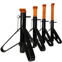 4 Cavaletes Ajustáveis 2 Toneladas Manutenção Automóvel Tipo Preguiça Para Carro