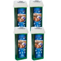 4 Cera Depilatória For Men Roll-On 140gr Depile Plus