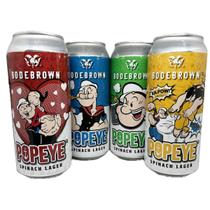 4 Cerveja Popeye Larger 473ml Puro Malte Progressive Pilsner
