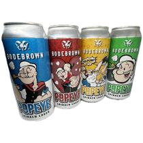 4 Cervejas Popeye Lançamento Germany Larger 473Ml Puro Malte