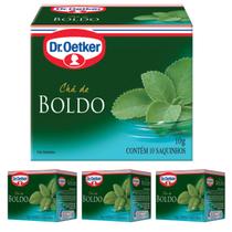 4 chá de boldo 10 g - dr. oetker