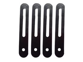 4 Chapa União Junção Cama Box Baú Chapinha Unir Cama Tampo