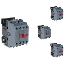 4 Chave Contatora Steck SK118 18A 690V 3 Polos 1NA 220VCA