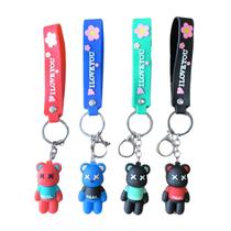 4 Chaveiros Criativo Divertido Para Chaves De Bichinhos Urso 4 Chaveiros Criativo Divertido Para Chaves De Bichinhos Urso