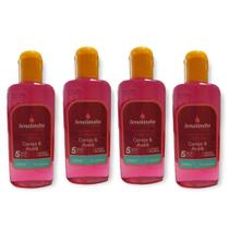4 Cheirinho Concentrado Limpeza Top 140ml Lavanda Talco Cereja Avelã Bambu Alga Mar Capim - Envio Já