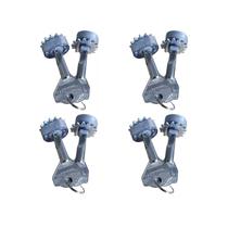 4 Cilindro Polyforte Trava Lateral Porta Enrolar Mesma Chave Mestrado