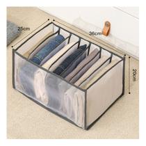 4 Colmeia Organizadora 7 divisórias Guarda Roupa 36x25x20