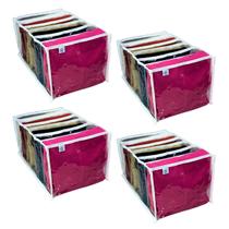 4 Colmeias Organizadora de Guarda-roupa para Calça Jeans, Toalhas, Blusas, Lençol, Jaquetas. GG 40x25x20 4 Colmeias Organizadora de Guarda-roupa para Calça Jeans, Toalhas, Blusas, Lençol, Jaquetas. GG 40x25x20