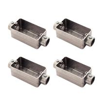 4 Condulete 3/4 C Alumínio S/rosca S/placa Sieg