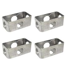 4 Condulete Múltiplo Modelo X Medida 1 1/2 em Alumínio Sieg 4 Condulete Múltiplo Modelo X Medida 1 1/2 em Alumínio Sieg