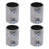 4 Conector Unidut Reto Sieg Medida 3/4 Em Alumínio