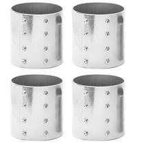 4 Conector Unidute Cônico Sieg Medida 3 Em Alumínio