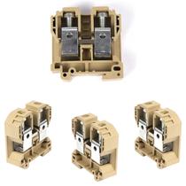 4 Conectores Passagem Trilhos Ts32 E Ts35 - Metaltex