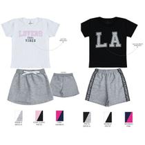 4 Conjunto Infantil Juvenil Feminino Roupas Infantil Menina 4 Conjunto Infantil Juvenil Feminino Roupas Infantil Menina