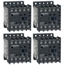 4 Contator Auxiliar Modelo CA2KN22M7 10A 2NA 2NF Schneider 4 Contator Auxiliar Modelo CA2KN22M7 10A 2NA 2NF Schneider