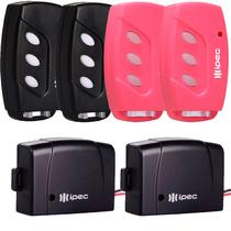 4 Controle Portão 3 Canais com Clip de Fixação + 2 Tx Car Luz Farol Alto Carro Moto Garen Rcg Ppa Seg 433,92mhz Code Learn 4 Controle Portão 3 Canais com Clip de Fixação + 2 Tx Car Luz Farol Alto Carro Moto Garen Rcg Ppa Seg 433,92mhz Code Learn