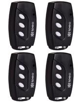 4 Controle Portão Eletronico Alarme 433mhz Garen Ppa Rcg Seg com Clip de Fixação e Bateria