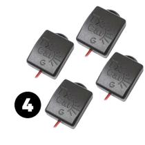 4 Controle Tx Car 433mhz Aciona Com Luz Alta New Smd Garen