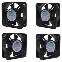 4 Coolers De Painel 2500/2800rpm 220vca Plástico Térmico 4 Coolers De Painel 2500/2800rpm 220vca Plástico Térmico