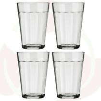 4 Copo Americano Clássico Nadir Cerveja Café Pingado 300ML