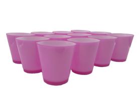 4 Copos Bicolores Cozinha Suco Conjunto de Copos Verde com Branco