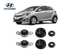 4 Coxim + Rolamento Dianteiro Traseiro Hyundai Hb20 2016 2017 2018 2019