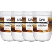4 Creme Massagem Redutora Cafeína 7 Ativos 650G D'agua Natural 4 Creme Massagem Redutora Cafeína 7 Ativos 650G D'agua Natural