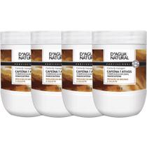 4 Creme Massagem Redutora Cafeína 7 Ativos 650G D'agua Natural 4 Creme Massagem Redutora Cafeína 7 Ativos 650G D'agua Natural