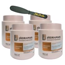 4 Creme Para Massagem Dragons Bloond 1KG Hidramais+Espátula 4 Creme Para Massagem Dragons Bloond 1KG Hidramais+Espátula