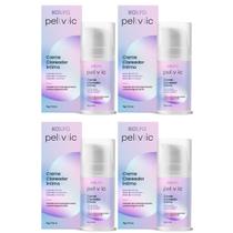 4 Cremes Clareador Íntimo PELVIC Virilha Coxas Axila Hidrata