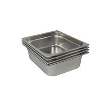 4 Cubas Gastronômica Buffet GN 1/1 100mm Aço Inox Sem Alça 4 Cubas Gastronômica Buffet GN 1/1 100mm Aço Inox Sem Alça
