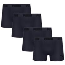 4 Cuecas Boxer Box Sem Costura Masculina Adulta Microfibra