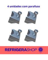 4 Cunhas do Suporte do Cesto mais 4 parafusos Compatível com Brastemp Consul Peça de Fixação para Lavado 4 Cunhas do Suporte do Cesto mais 4 parafusos Compatível com Brastemp Consul Peça de Fixação para Lavado