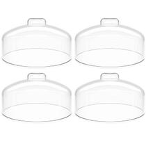 4 Cúpulas de Plástico 24cm Clear para Bolos Tortas Doces Pratos Haus Concept Cristal 4 Cúpulas de Plástico 24cm Clear para Bolos Tortas Doces Pratos Haus Concept Cristal