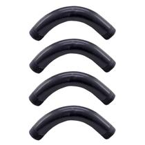 4 Curvas De Pvc 90 Graus 2pol. Preta Roscável Eletroduto 4 Curvas De Pvc 90 Graus 2pol. Preta Roscável Eletroduto