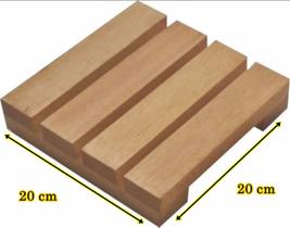 4 Decks de Madeira Base Modular Jardins Piscinas Enfeites Pallet