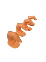 4 Dedos Para Manicures Para Treinamento unhas acrigel gel